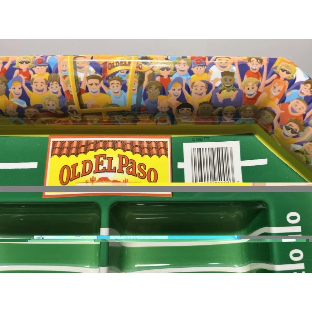 Vintage 90s Old El Paso Football Stadium Tailgating Taco Salsa Snack Holder EUC